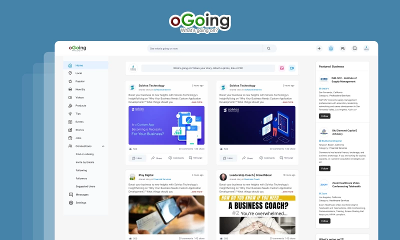 A Community-Driven Social Media Platform for SMB Success