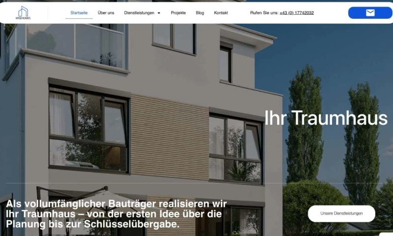 Hopp Solutions - Wisehomes Web Development