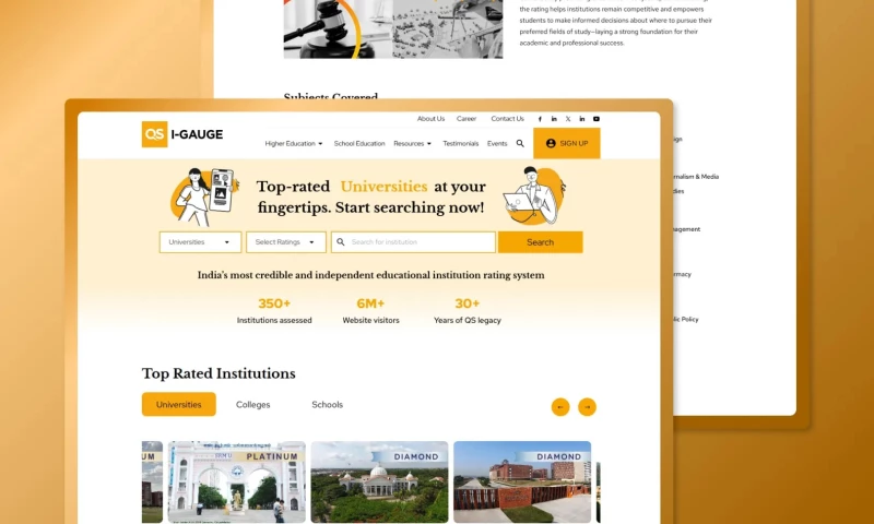 QS I-GAUGE Education Directory Design and Development