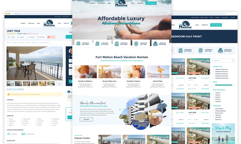 CLK Media Co - Nautilus Website Redesign