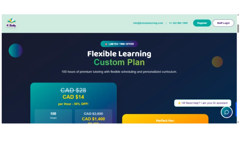 King of CMS Consulting - Kstudy Learning Web Application