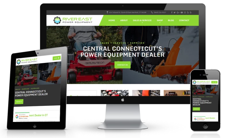 Web Services CT - River East Power Equipment