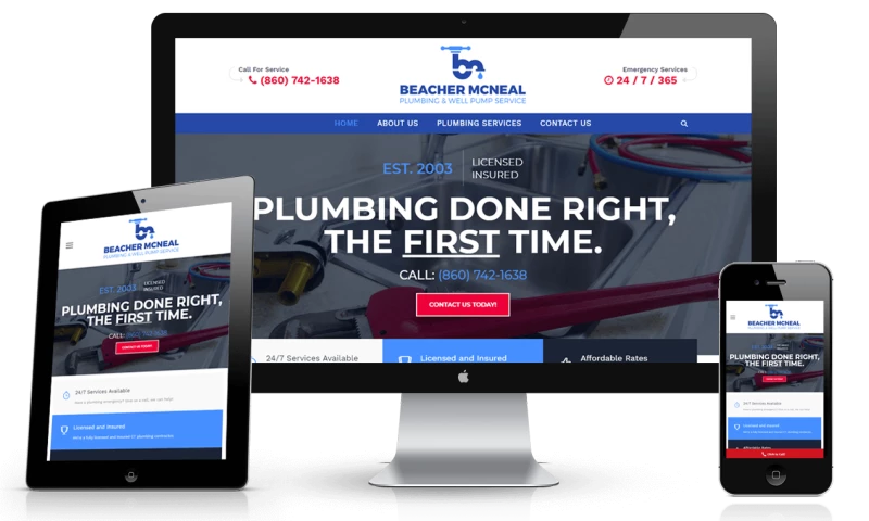 Web Services CT - Beacher E. McNeal Plumbing