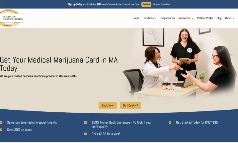 Get The Clicks - Medwell Health and Wellness Website