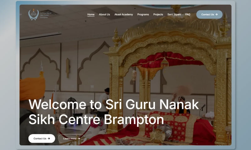 Quixta - Sri Guru Nanak Sikh Centre Brampton