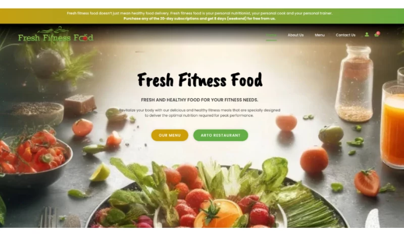 Stack Decode Web and IT Solutions - Fresh Fitness Food Ecommerce