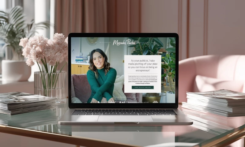 Regent Park Studio - Mercedes Barba | Branding + Kajabi Website Design