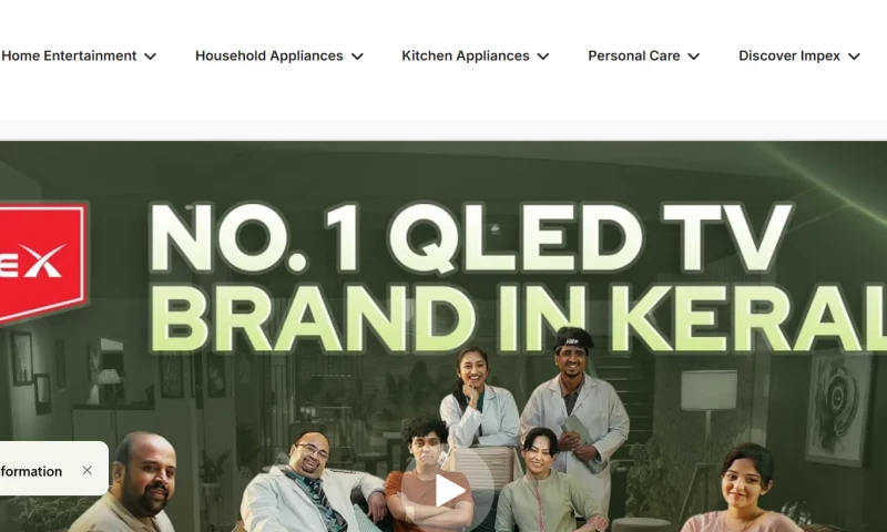 WebCastle Technologies - Impex Store Website