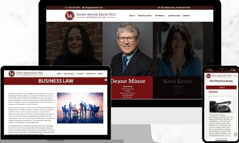 Hummingbird Marketing Services - Tuohy Minor Kruse - Web Design