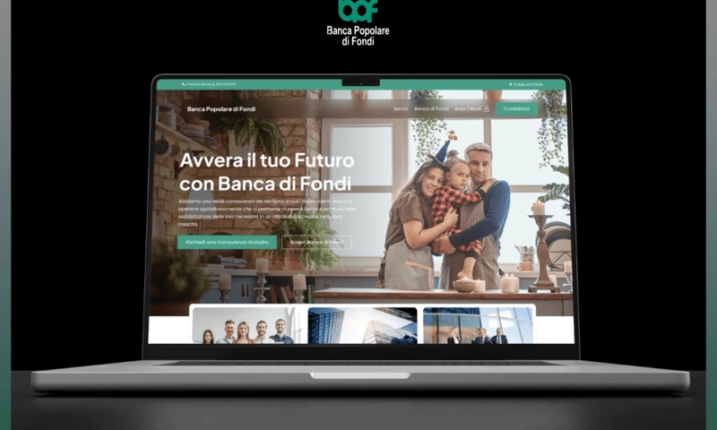 Bliss Branding Agency | Roma - Website Redesign of Banca di Fondi