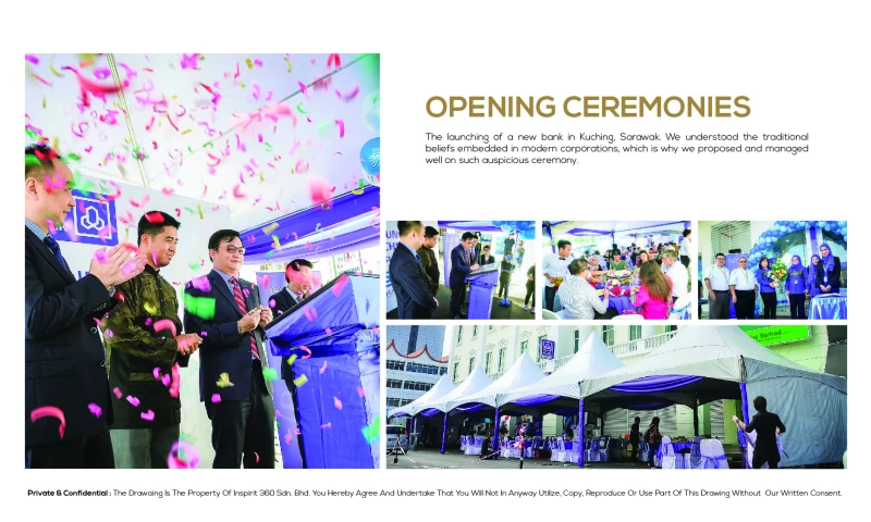 Bank Opening Ceremonies Event