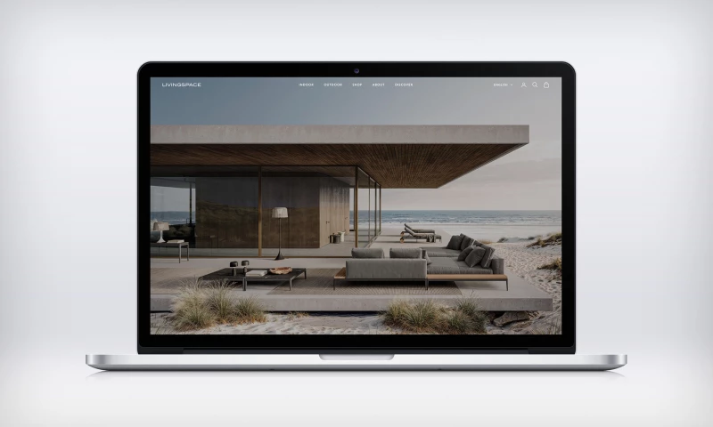 Reaction Creative - Livingspace Website