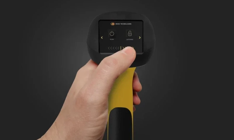 A car controller with Display and touchscreen