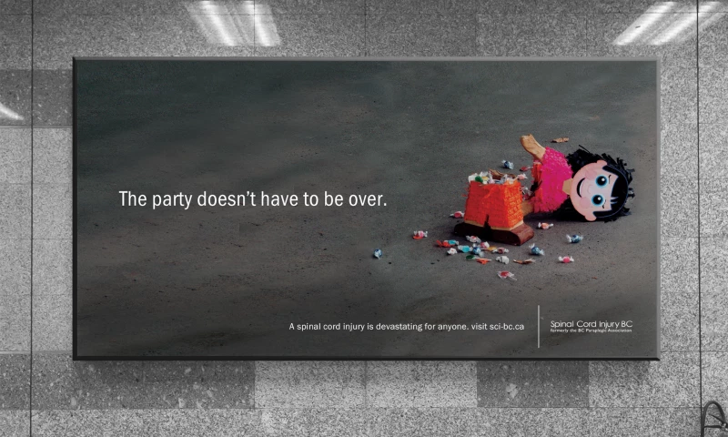 Reaction Creative - Advertising Campaign for Spinal Cord Injury BC