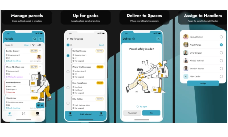 Indigo Labs - Parcel Locker Backoffice