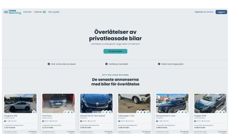 Indigo Labs - LeaseMatching Marketplace