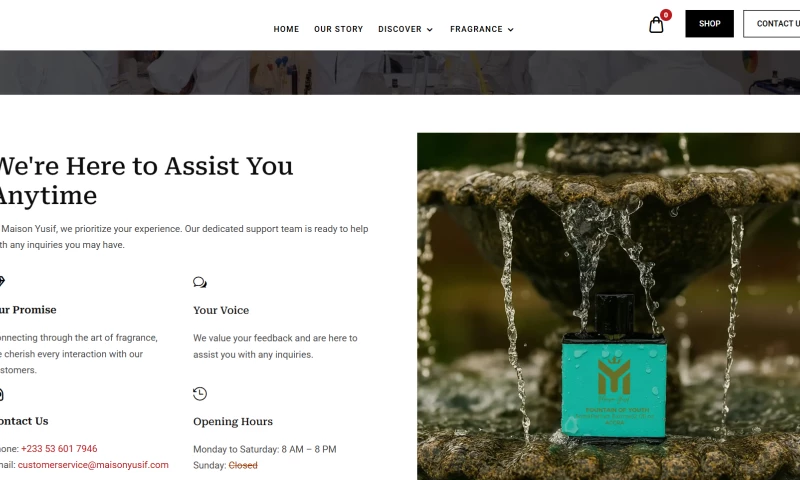 Desiq Creative Agency - Miason Yusif Website Redesign