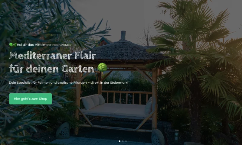 Coreflow GmbH - Pflanzando Website and Onlineshop