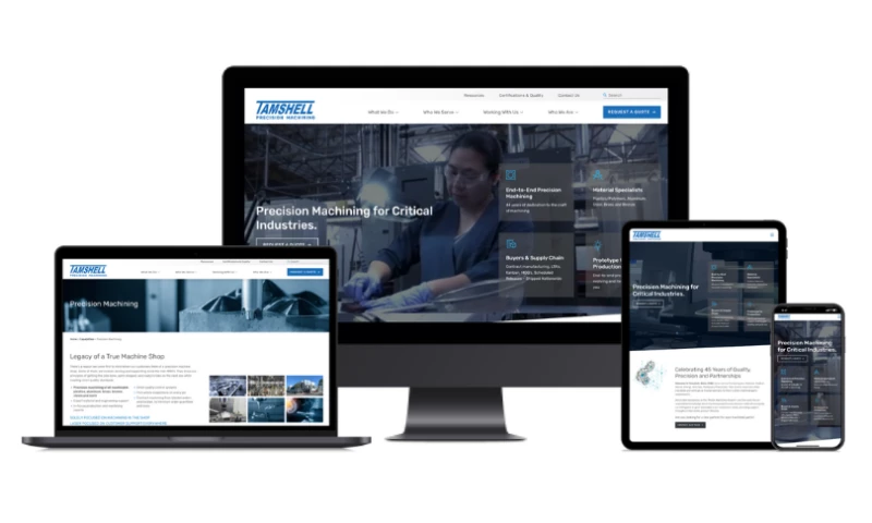 Windmill Strategy - Tamshell Website Redesign