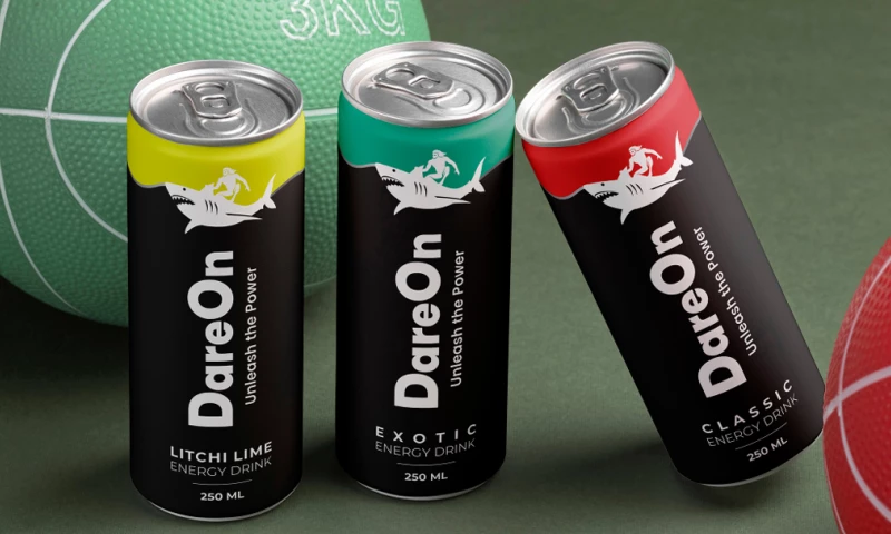 Dev Opus - DareOn Energy Drink: Branding & Communication, Brand Launch Strategy.