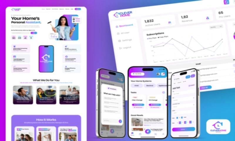 Build Me App - Smart Home Maintenance & Management Platform (Clev