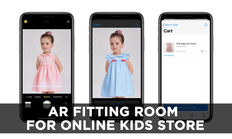 VironIT - AR Fitting Room For Online Kids Store