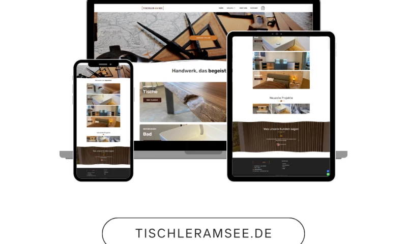 Eschmedia - Responsive Website for Tischler am See