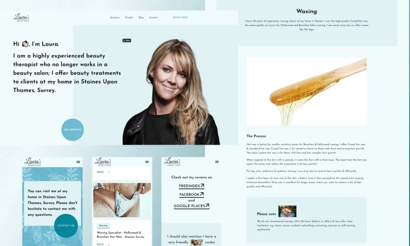 Rapid Fire Web Studio - Laura's Beauty Treats