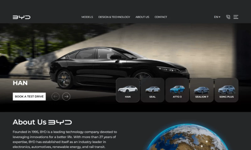 BYD - Web Designing & Development