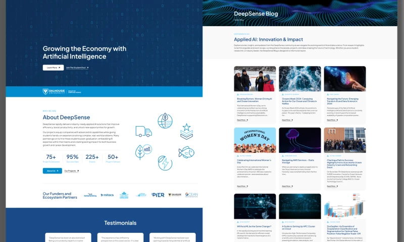 Mojo Media - New Website for Deepsense