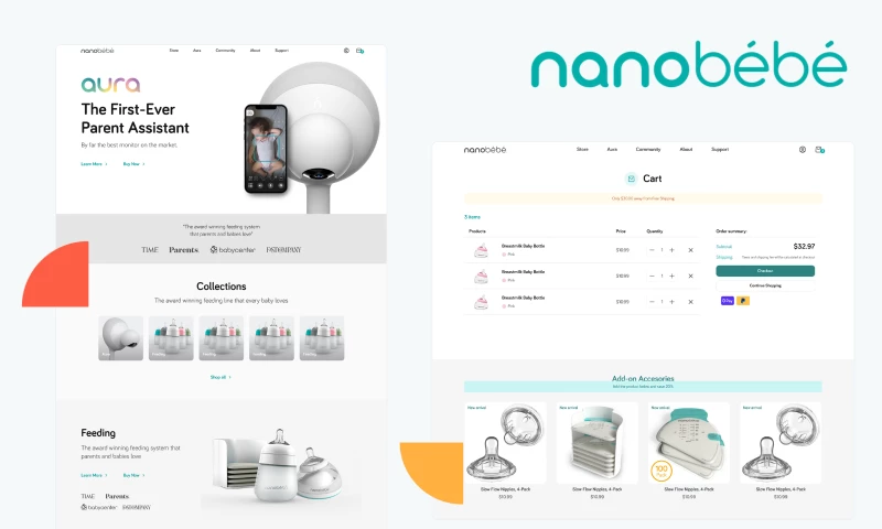 Nanobebe: From Liquid to Headless Shopify & Next.js for 117% Better Performance