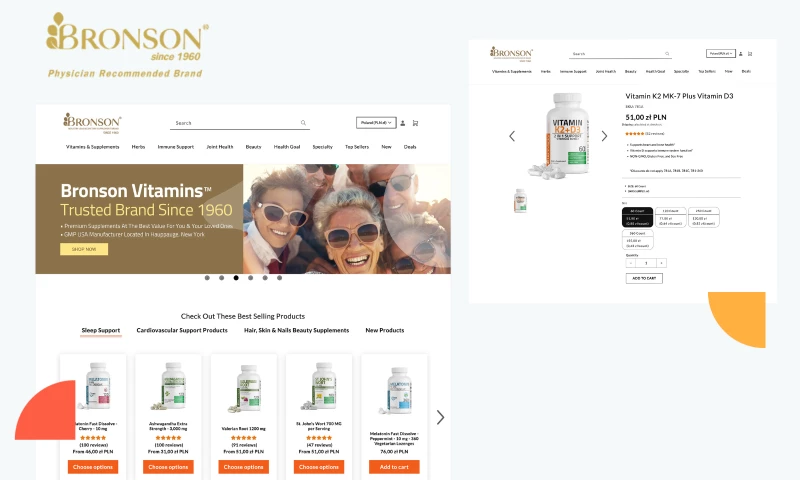 Naturaily - Bronson Labs: Migrating from Magento to Shopify for 90% Higher Efficiency