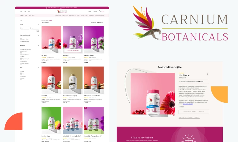 Naturaily - Carnium Botanicals: Optimized Multi-Market Expansion with Shopify Plus for Health & Wellness E-Commerce