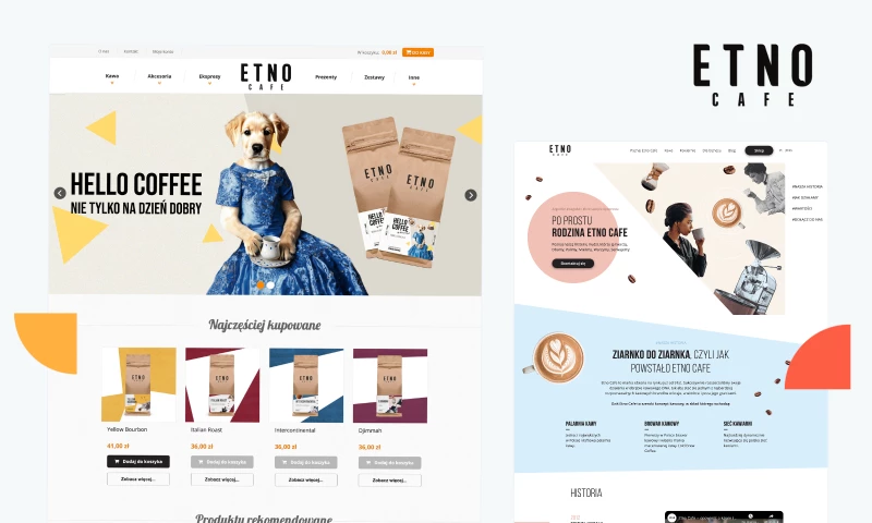 Etno Cafe: Modern, Fast & Easy-to-Navigate Website Based on Sanity Headless CMS