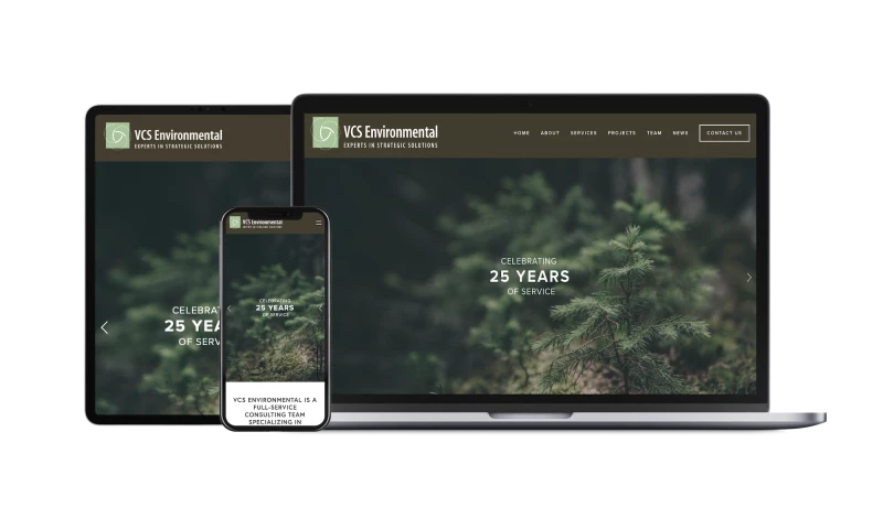 Solazzo Designs - Eco-Focused Website for an Environmental Consulting Firm