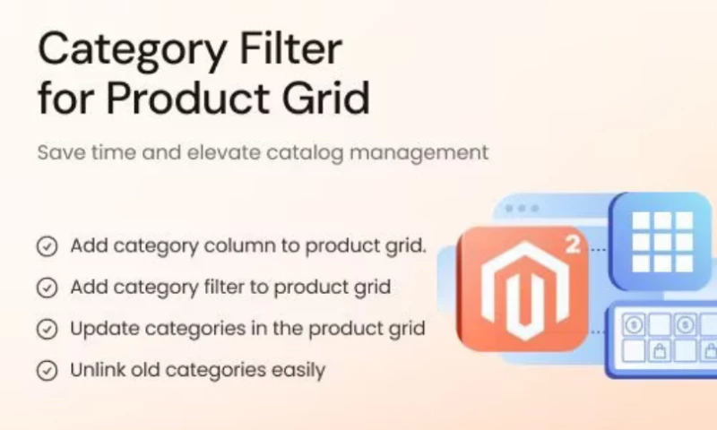 FMEextensions - Product Grid Category Filter for Magento 2