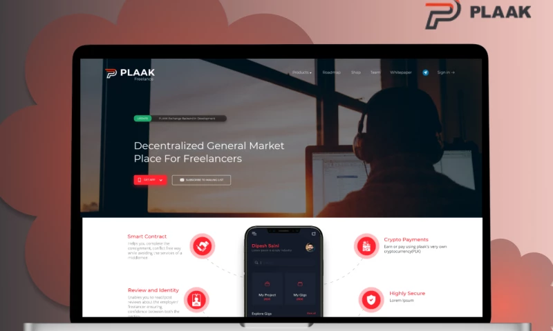 Monkhub Innovations - Plaak Blockchain & Mobile App Development