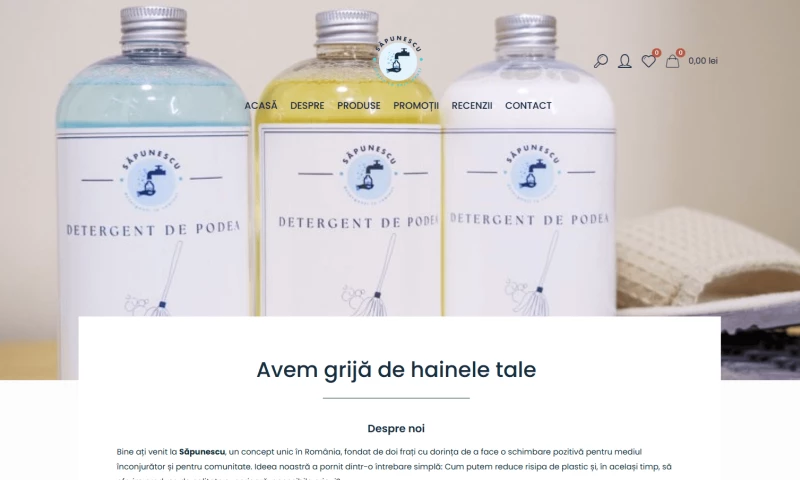 WebHipsters - Online shop for Detergents