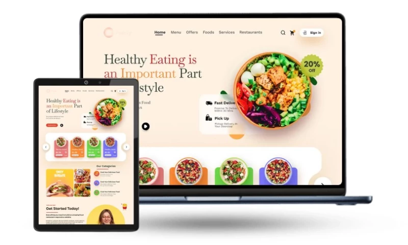 JanBask Digital Design - Restaurant