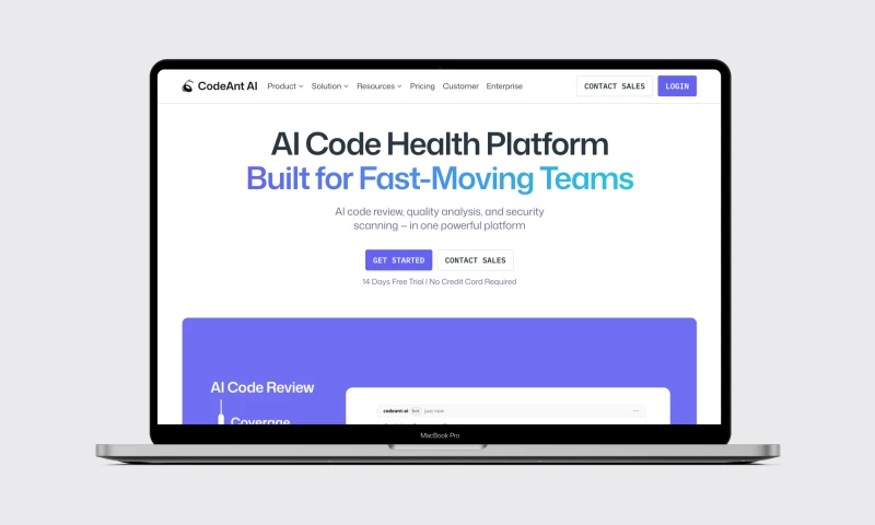 Utkarsh Dhairya Panwar - CodeAnt AI - Website and Product