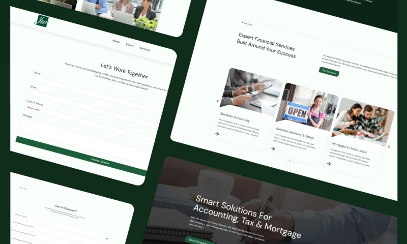 Pac Digital - Web Design Project For Accounting Firm In Sydney