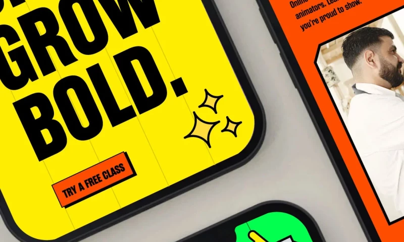 Pac Digital - Website for art tutoring business