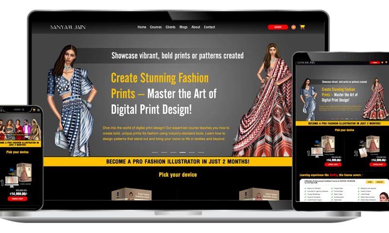 Adeeshi Solutions - LMS Platform Development for Fashion Coaching