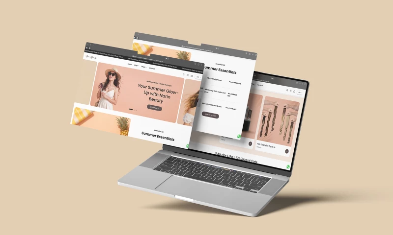 Ignite Technologies - Narin Beauty Online Store