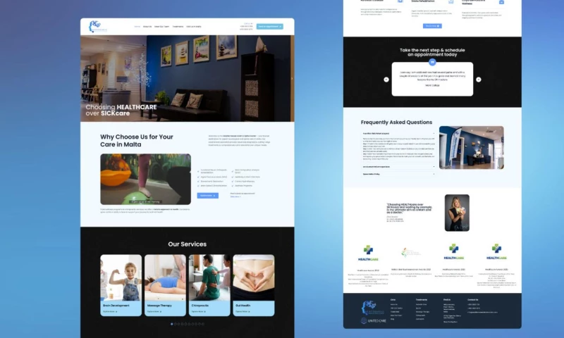 Hyde - Mediterranean Brain Center Medical Website Redesign