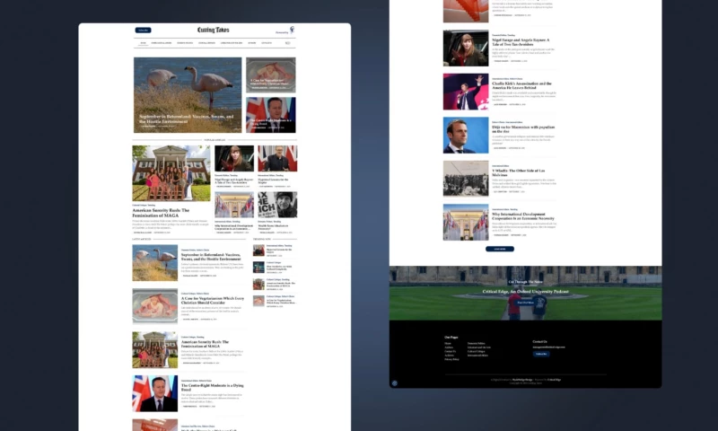 Hyde - CuttingTakes Newsletter & Media Hub Website