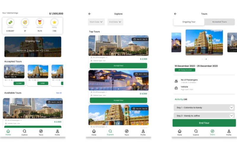 code3x - Sri Lanka Driver Guide