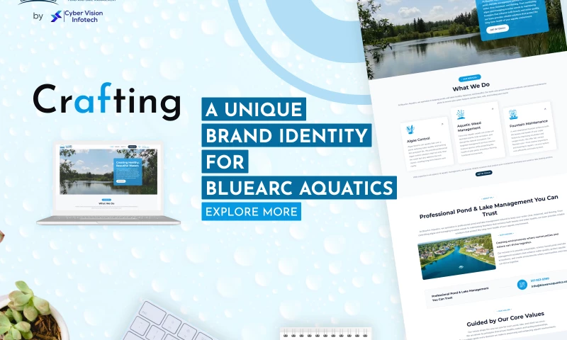 Cyber Vision Infotech Pvt. Ltd. - Web Development for BlueArc Aquatics