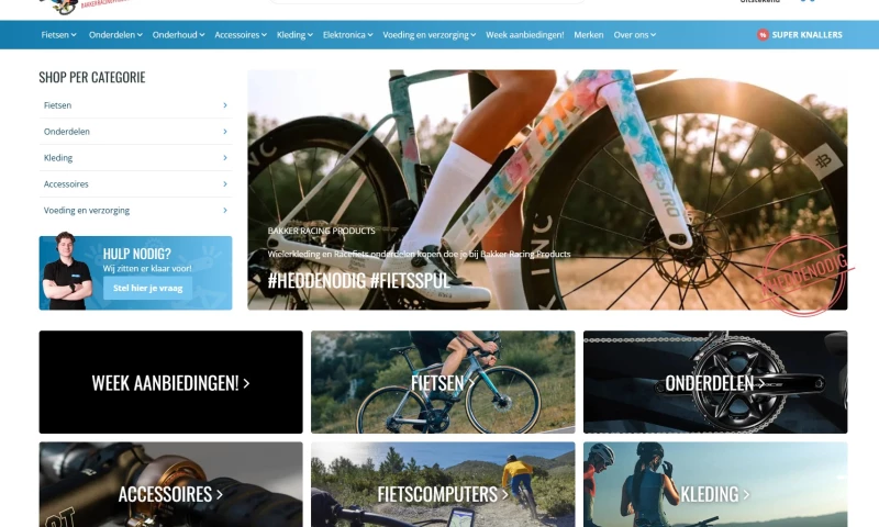 Ecommerce strategy with custom webshop