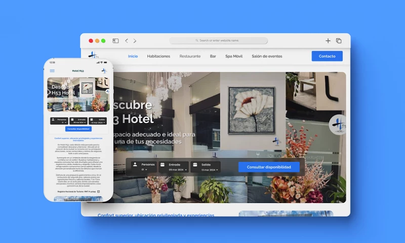 Implementation of a Digital Platform for Hotel Reservation Management